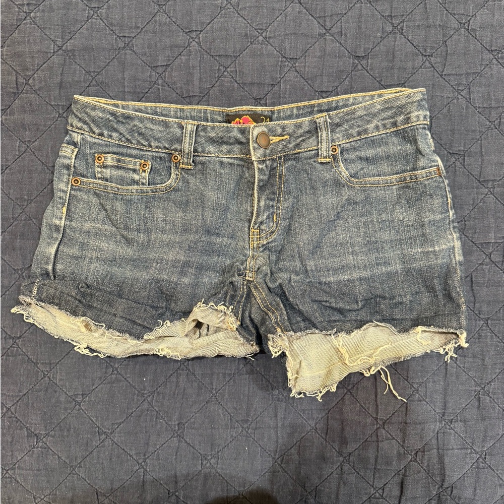Forever 21 Blue Jean Shorts
